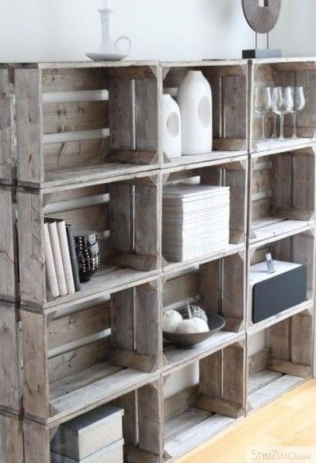 White Ceramic Shelving Display