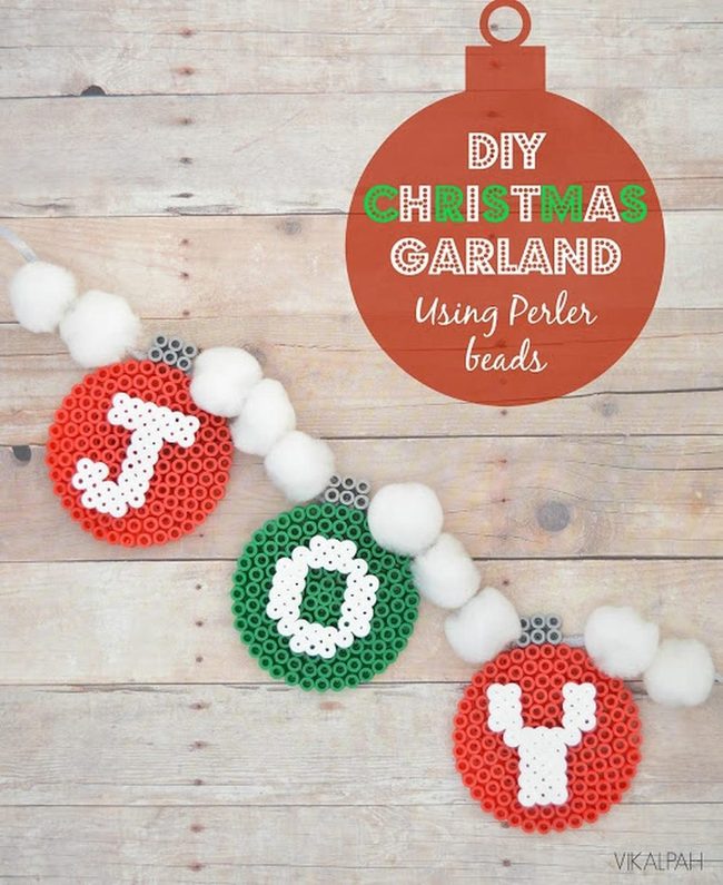 Red Green Beaded Joy