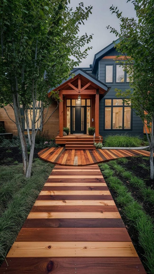 Zigzag Grain Path Alfresco Design
