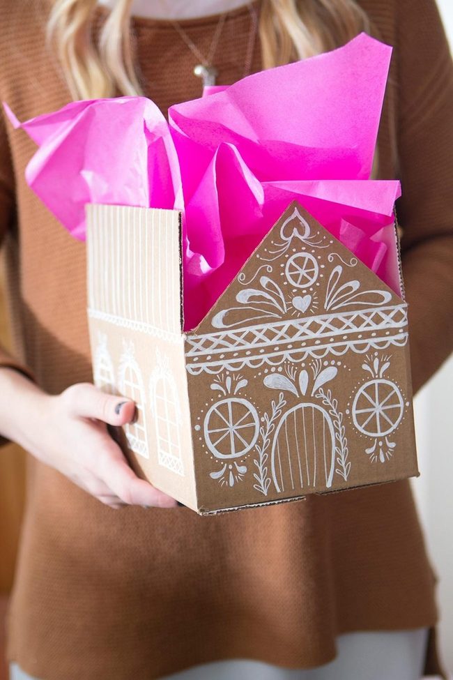 Little House Cardboard Boxes