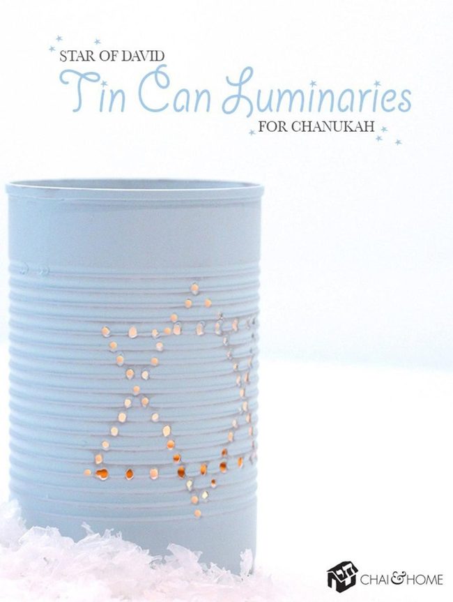 Punched Metal Star Lanterns