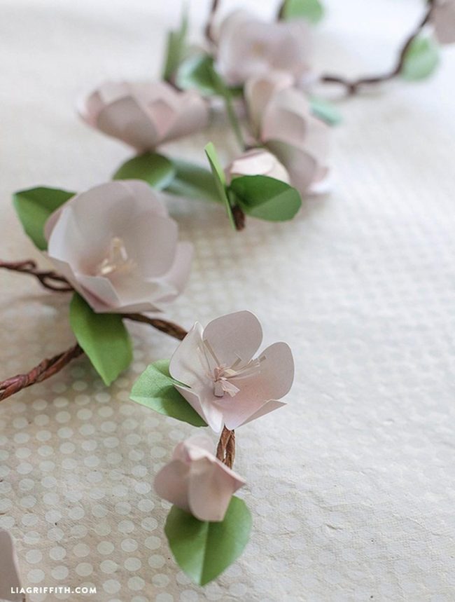 Pink Petals With Green Stems