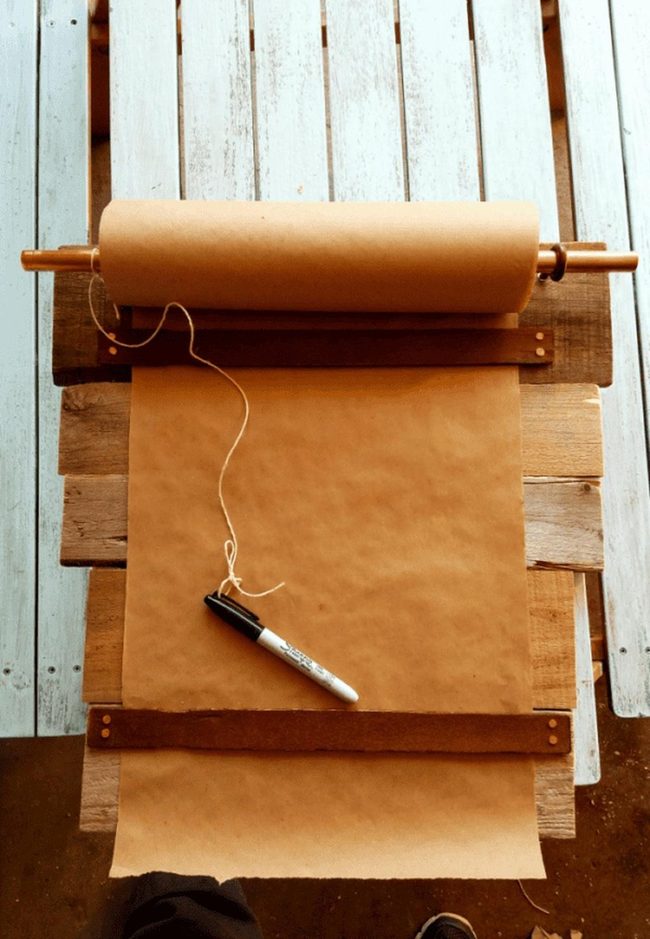 Weathered Walnut Family Organizer