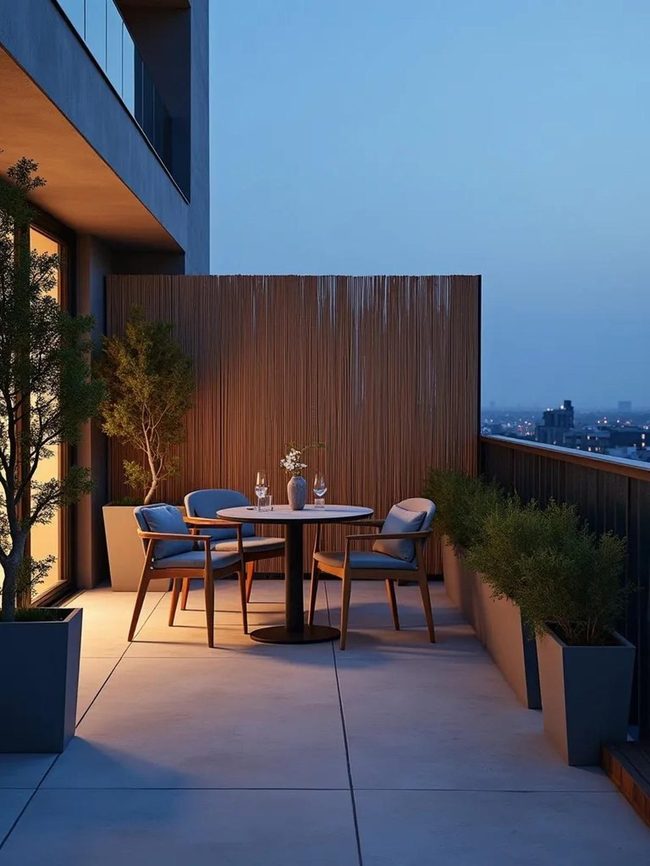 Colorful Patterns Transform Terrace Spaces