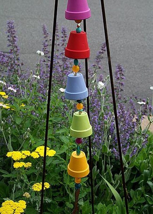 Colorful Terracotta Wind Chime