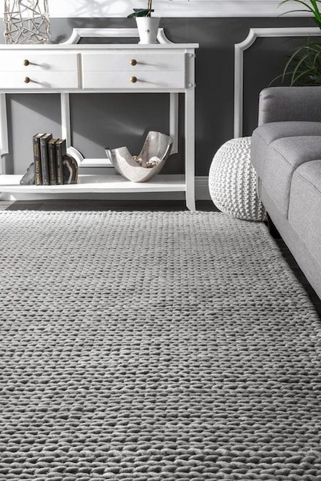 Gray Sofa, Textured Warmth
