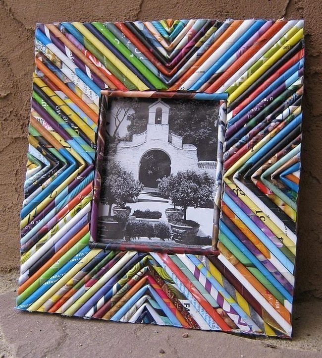 Colorful Magazine Page Frames