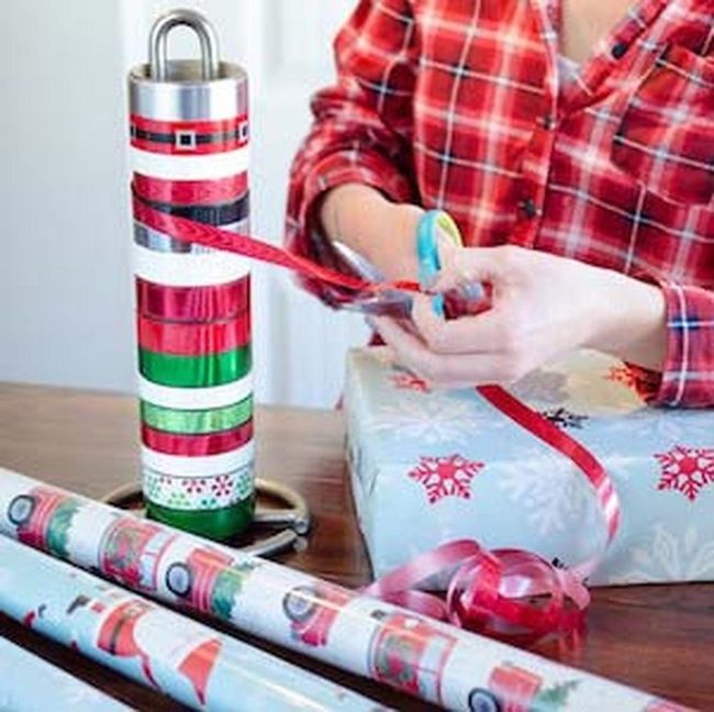 Colorful Ribbons, Organized Storage