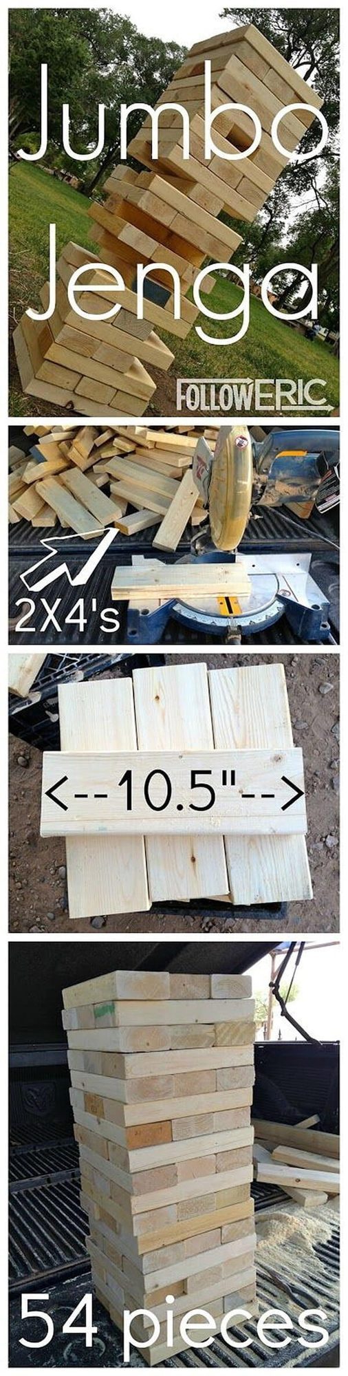 Oversized Wooden Block Tumble