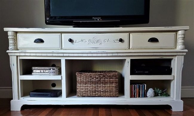 Wooden Dresser Tv Stand
