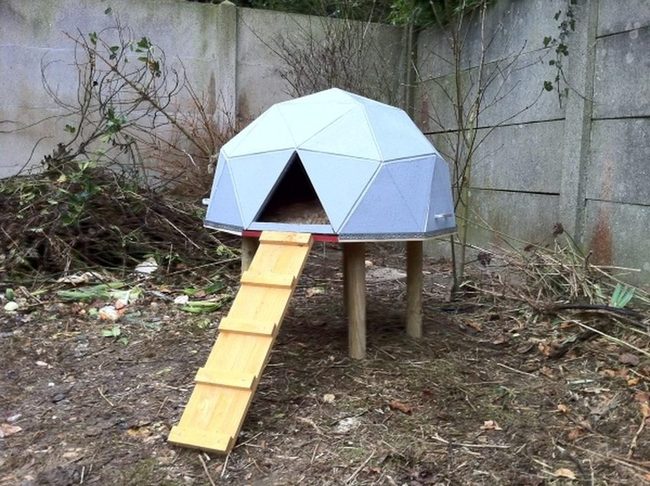 Gray Dome Wooden Hideaway