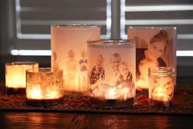 Photo Luminaries In Warm Light