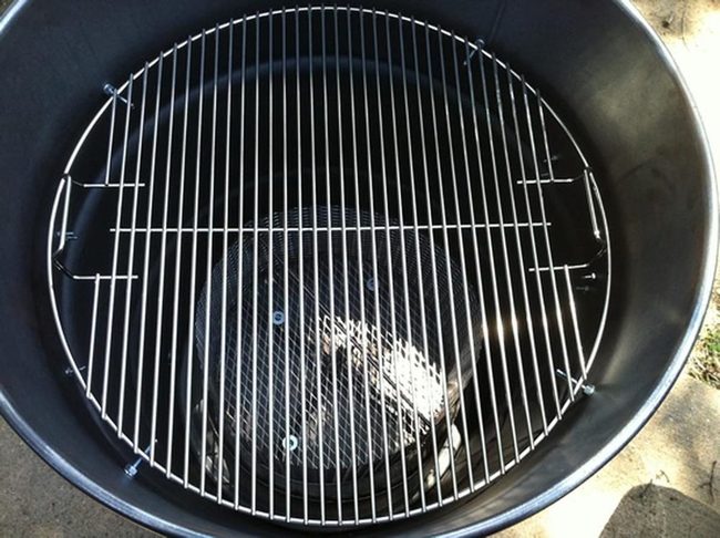 Curved Black Metal Heat Master