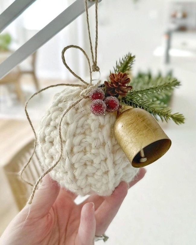 Soft White Crochet Spheres