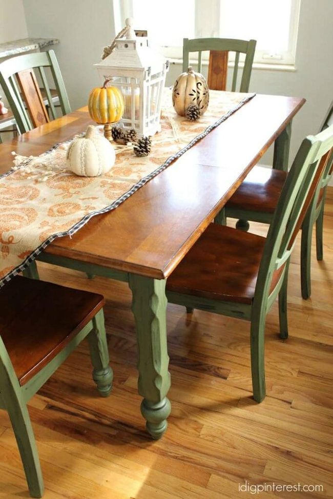 Chalkboard Paint Kitchen Chairs