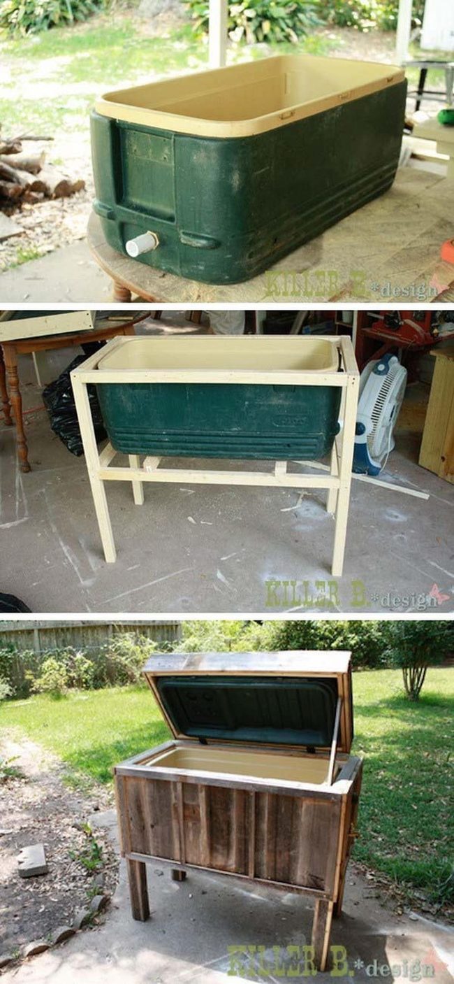 Elevated Cooler Stand