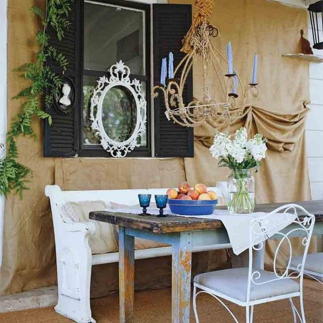 Blue Candles, Brown Walls, Green Life
