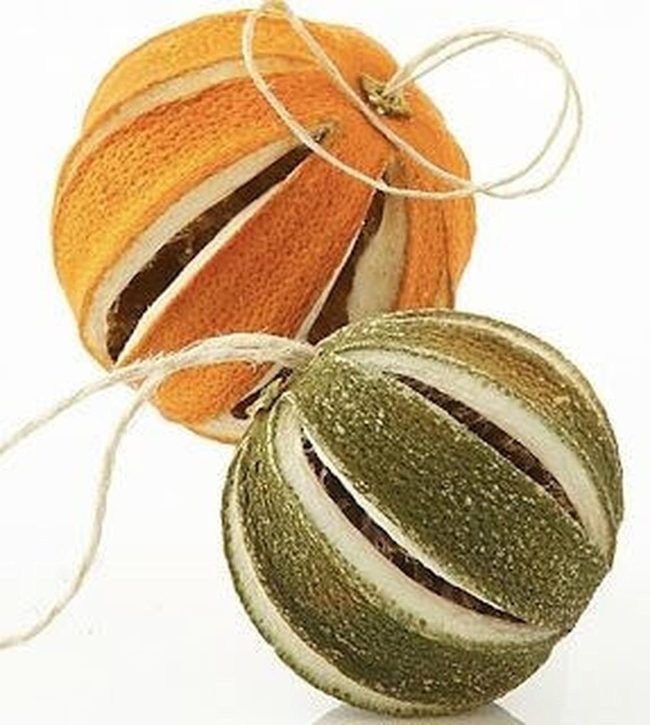 Citrus Peel Light Catchers