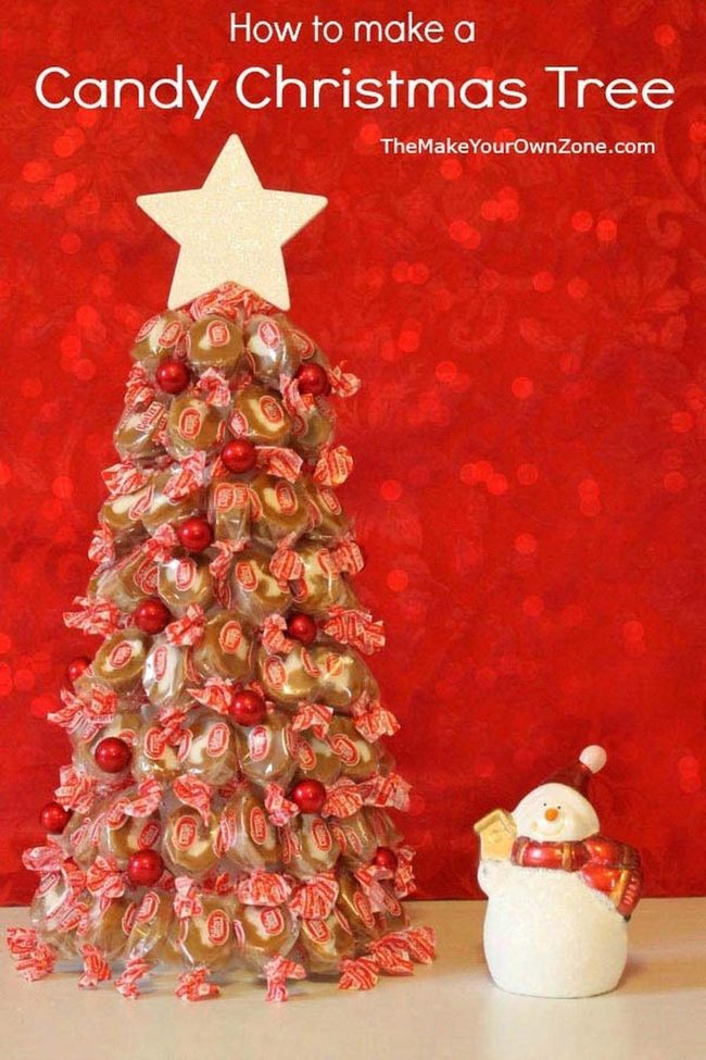 Caramel Candy Cone Tree