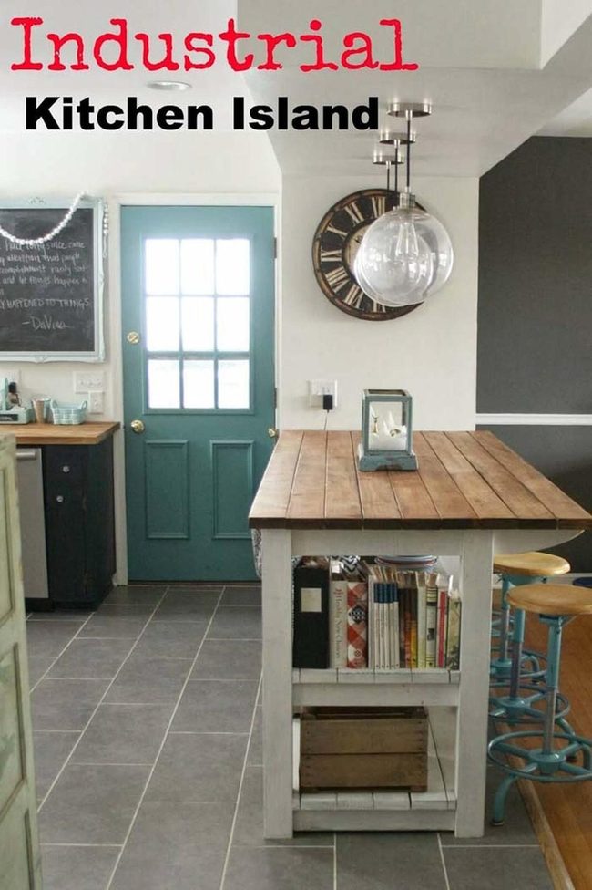 Dual-Purpose Kitchen Island Seating