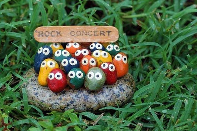 Stone Musicians In Concert