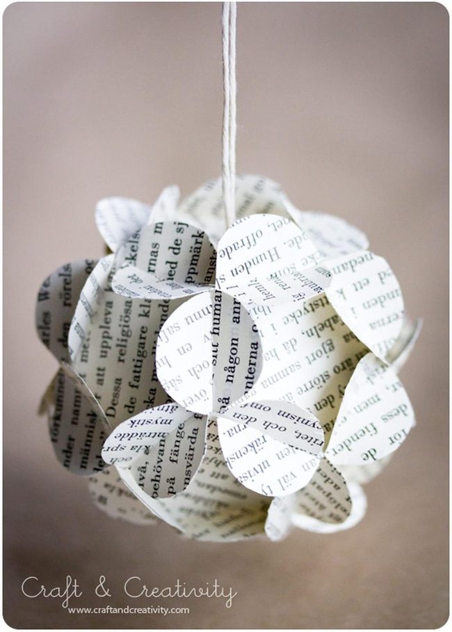 Folded Paper Letterpress Art