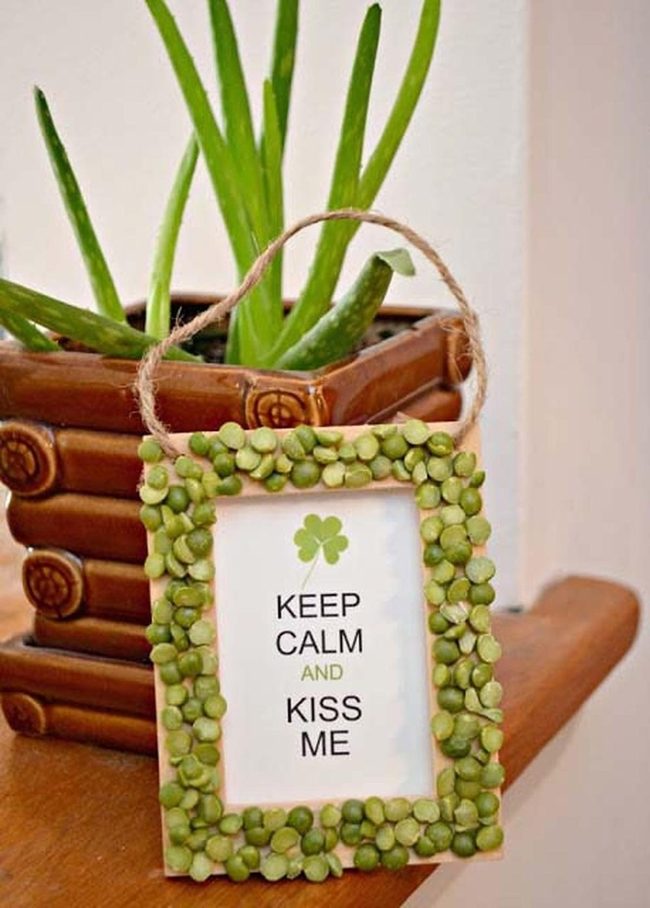 Green Pea Frame Border