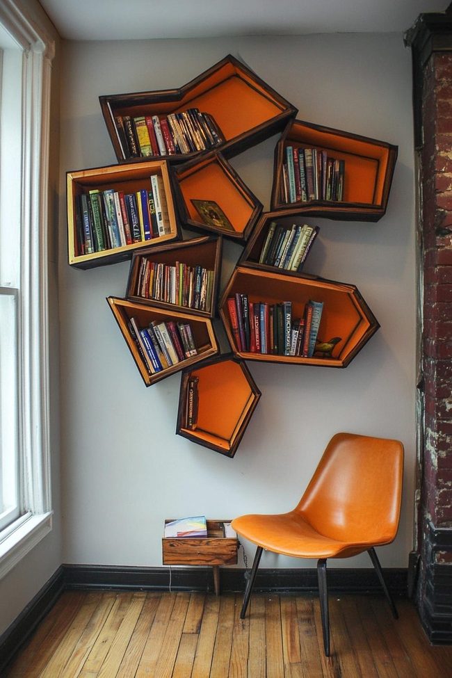 Custom Grain Shelves For Tight Spaces