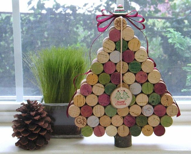 Cork Tree Ornaments