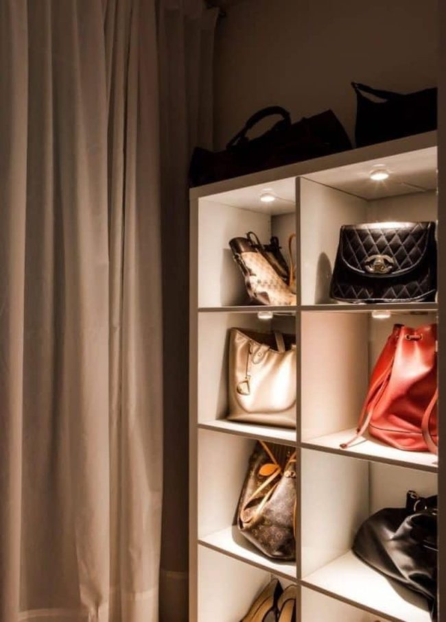 Illuminated Ikea Kallax Handbag Collection