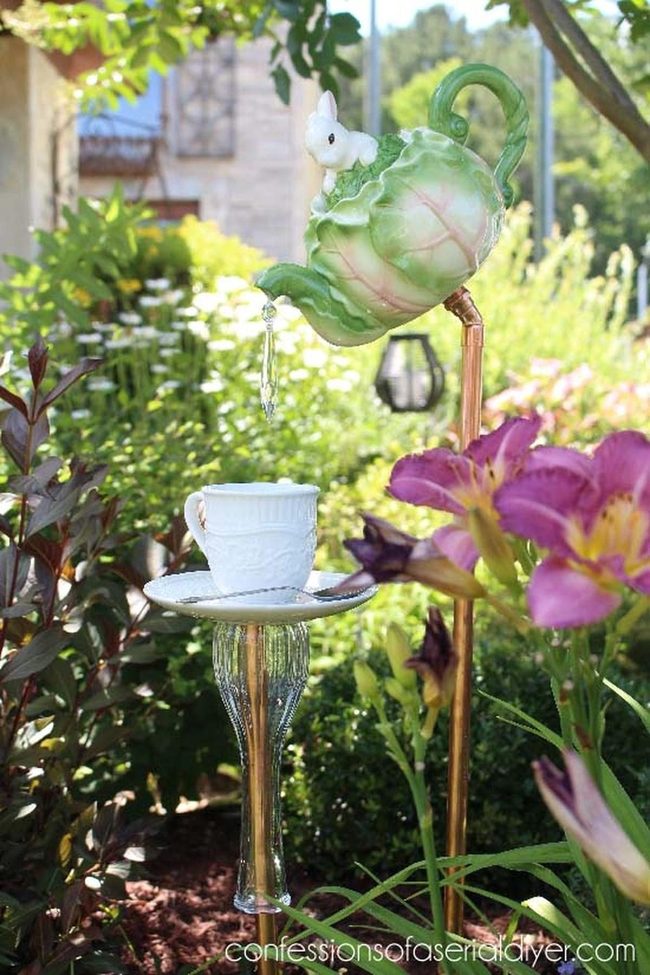 Cascading Teapot Water Feature