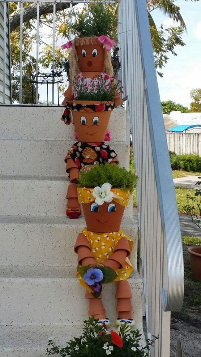 Terracotta Planter Dolls Garden