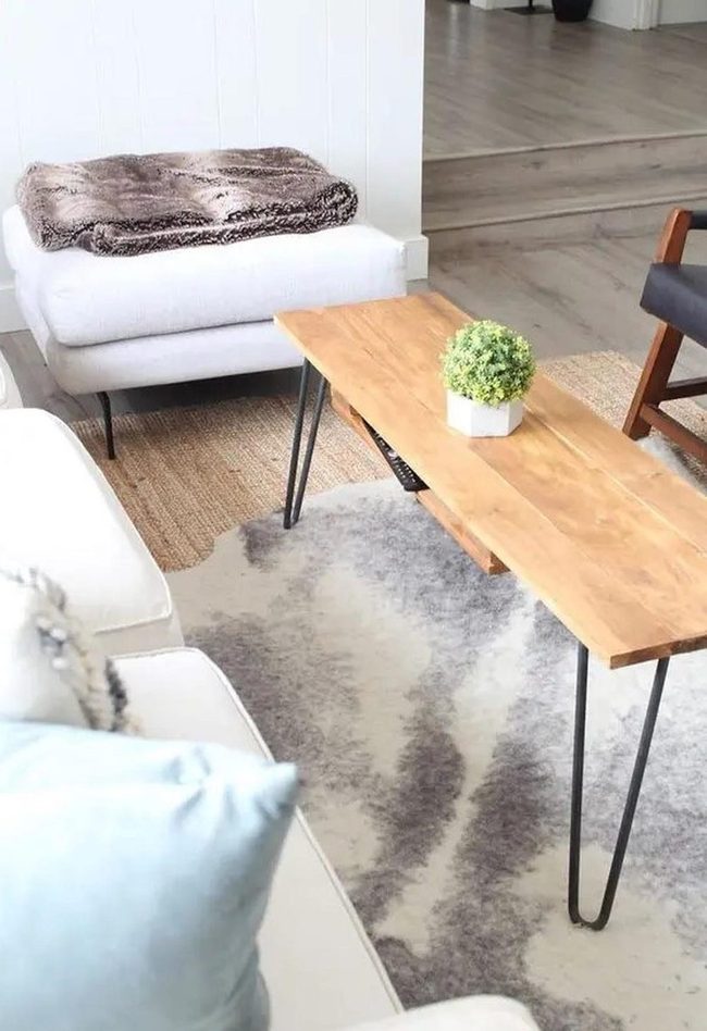 Sunlit Room With Brown Fur Blanket