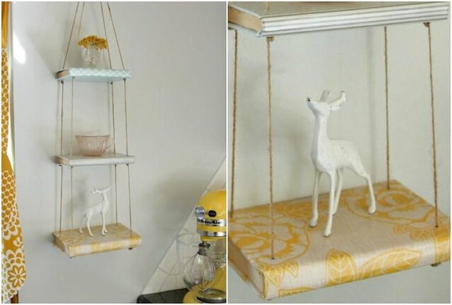 Vintage Books Suspended Twine