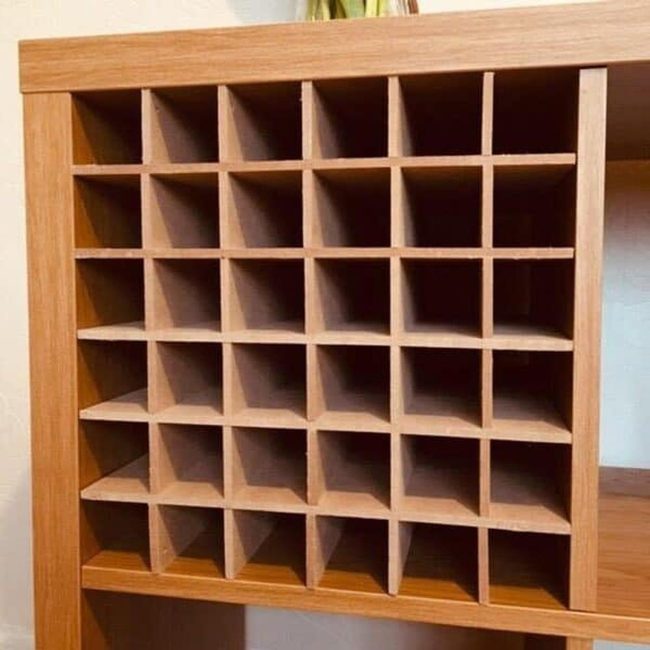 Small Cubbies Hold Craft Supplies
