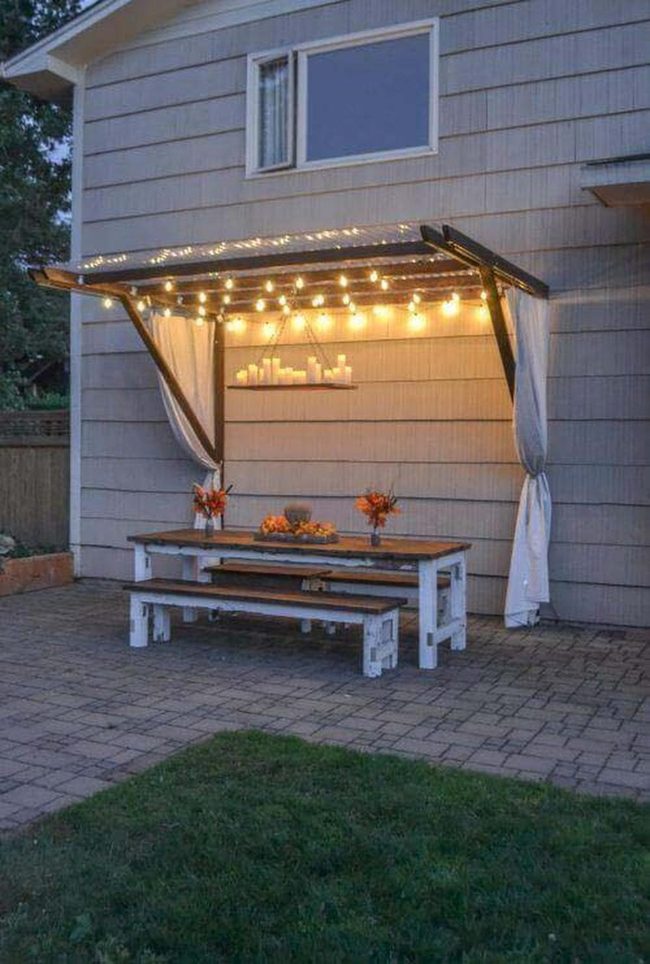 Vine-Draped Pergola Sanctuary