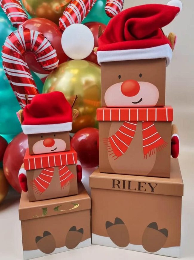 Stackable Reindeer Puzzle Gift