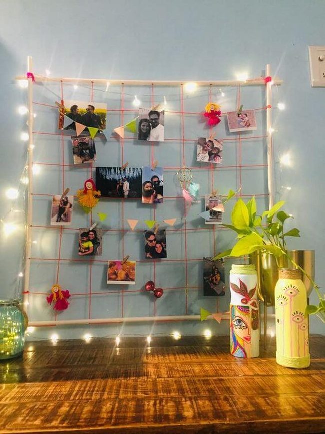Golden Lights Frame Cherished Moments