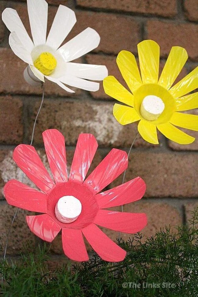 Recycled Plastic Petal Garden
