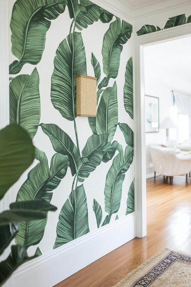 Vinyl Wallpaper Transforms Rental Spaces