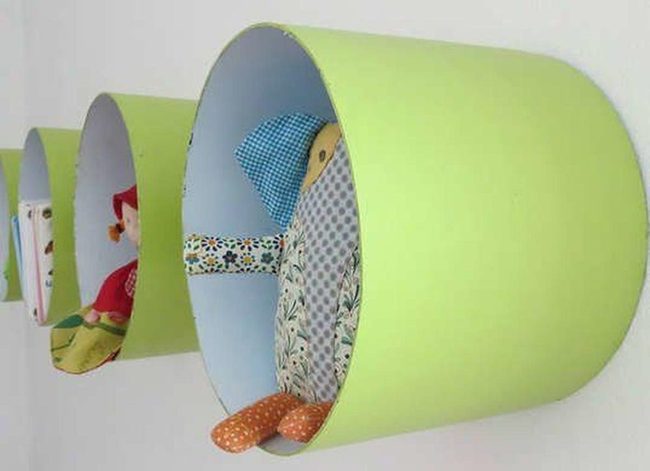 Lime Green Storage Bucket