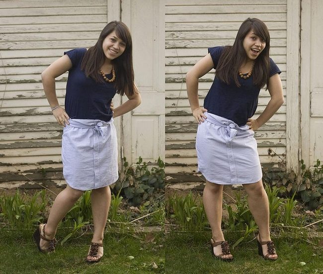 Blue Skirts, Summer Smiles