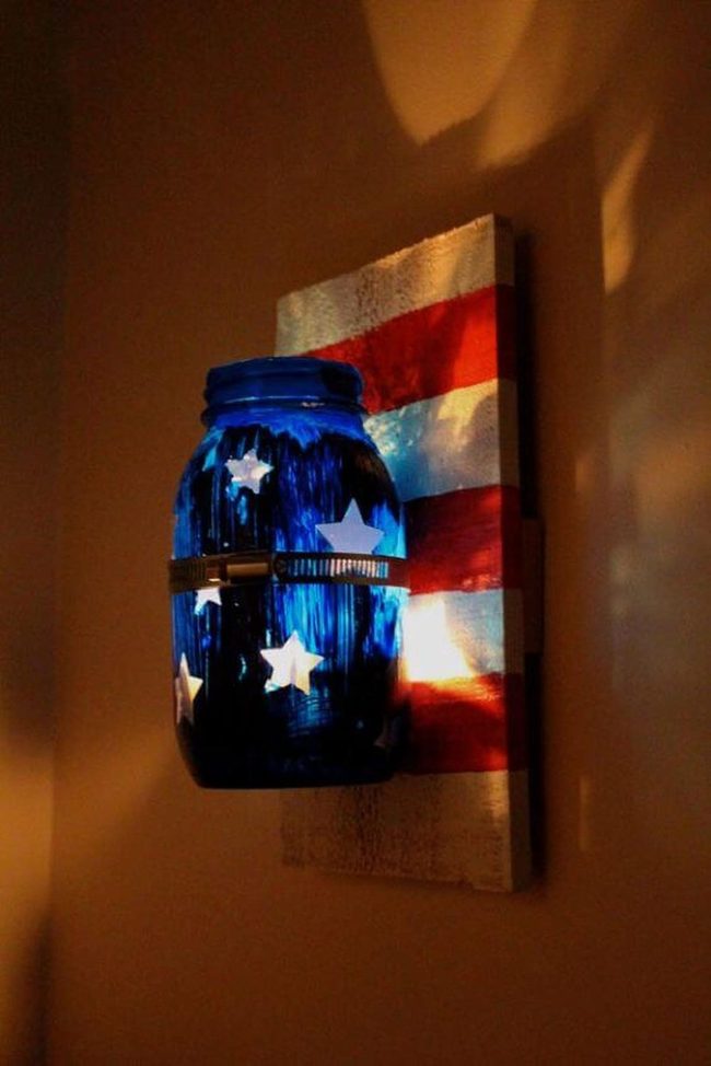 Starlit Mason Jar Lantern