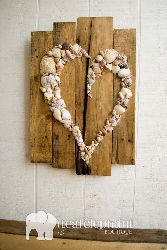 Driftwood Shells Wall Art