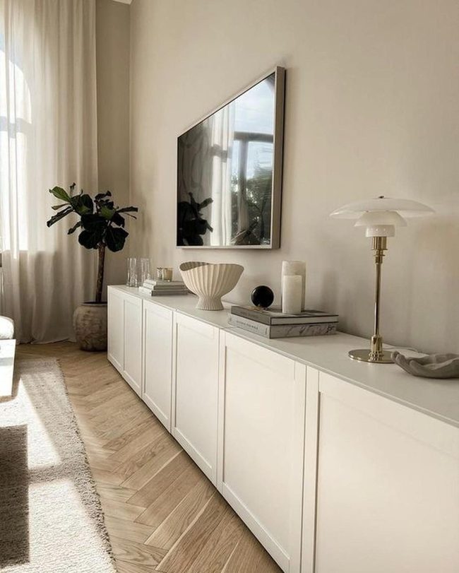 Sunlit Minimalist Living Space