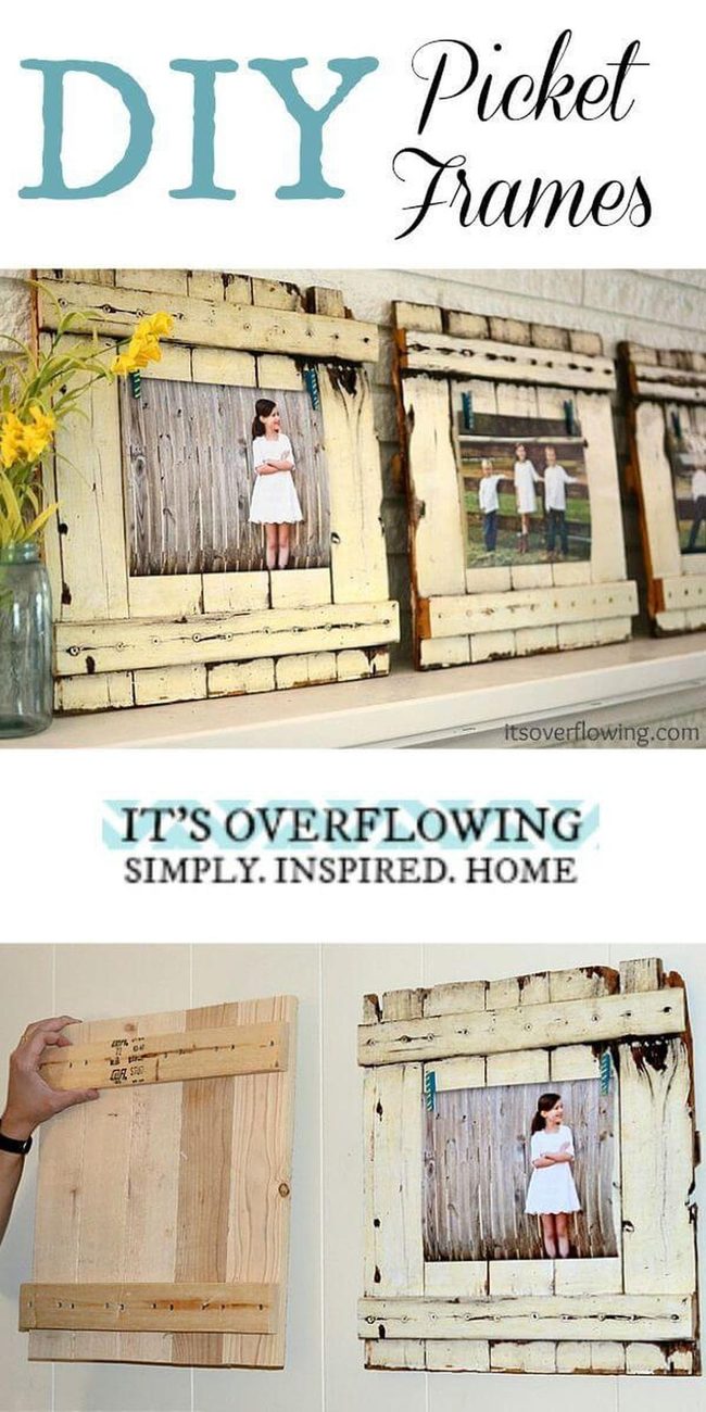 Reclaimed Wood Farmhouse Frame