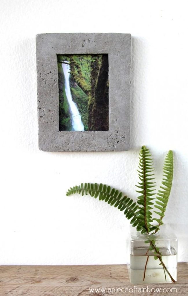 Stone Frames And Floating Ferns