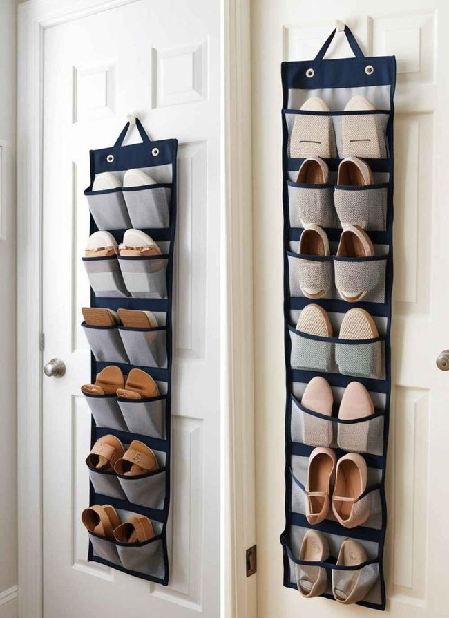 Fabric Pocket Shoe Storage