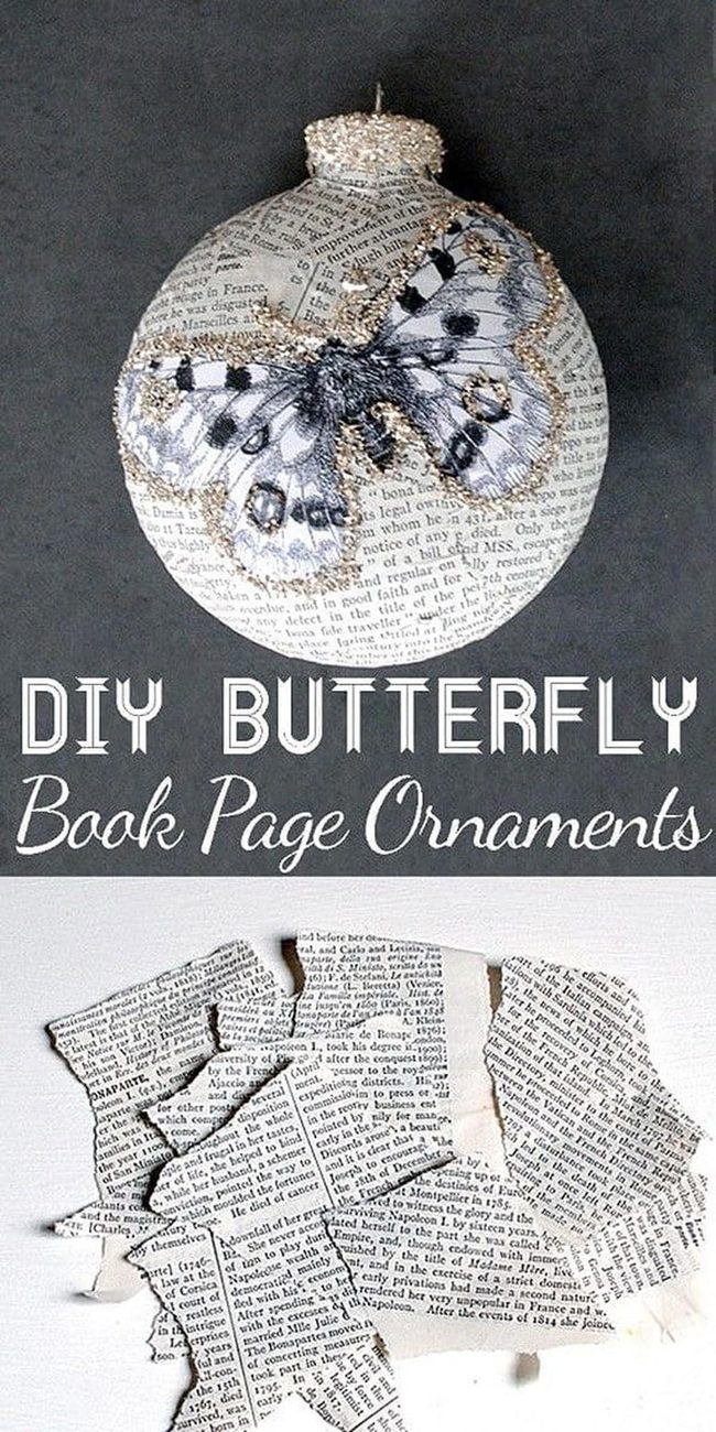 Vintage Pages Transform Into Paper Butterflies