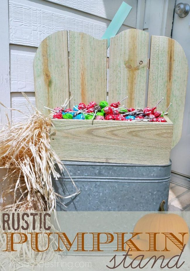Autumn Lollipops Farmhouse Porch